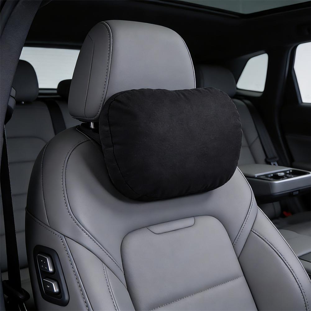 Memory Foam Car Neck Pillow Lumbar Support - ユニバーサルカーヘッドレスト枕、メモリーフォーム製、首の角度調整可能、カーピロー、ネックレスト、クッション、シートサポート、カーアクセサリー