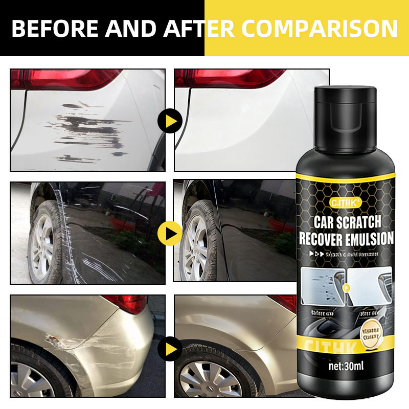 車の傷消し剤、傷防止ワックス、自動車の渦巻き傷除去剤、塗料ケ - Car Scratch Repair Polishing Wax Paste のレビューと価格
