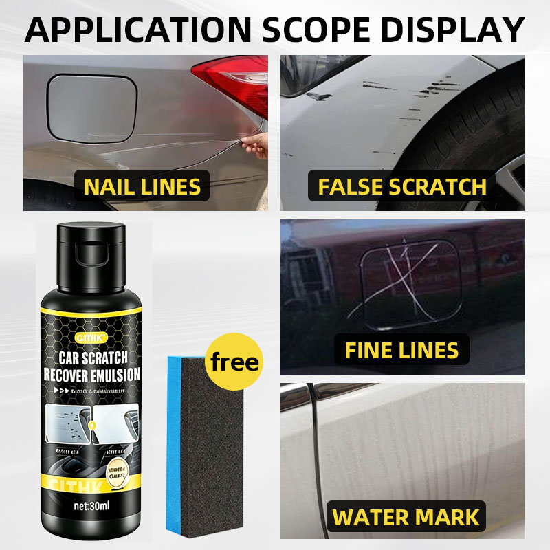 車の傷消し剤、傷防止ワックス、自動車の渦巻き傷除去剤、塗料ケ - Car Scratch Repair Polishing Wax Paste のレビューと価格