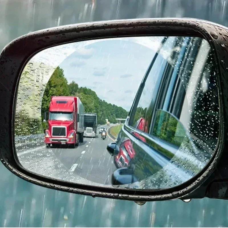 車のバックミラー保護フィルム防曇膜アンチグレア防水防雨車のス - Anti Glare Car Rearview Mirror Film のレビューと価格