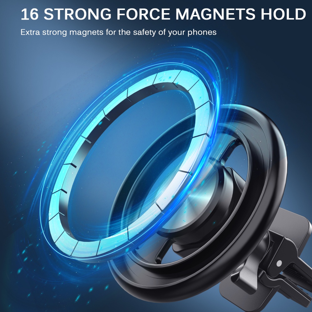 マグネット式車載スマホホルダー ミニユニバーサルマグネット  - Magnetic Phone Holder For Car Vent のレビューと価格