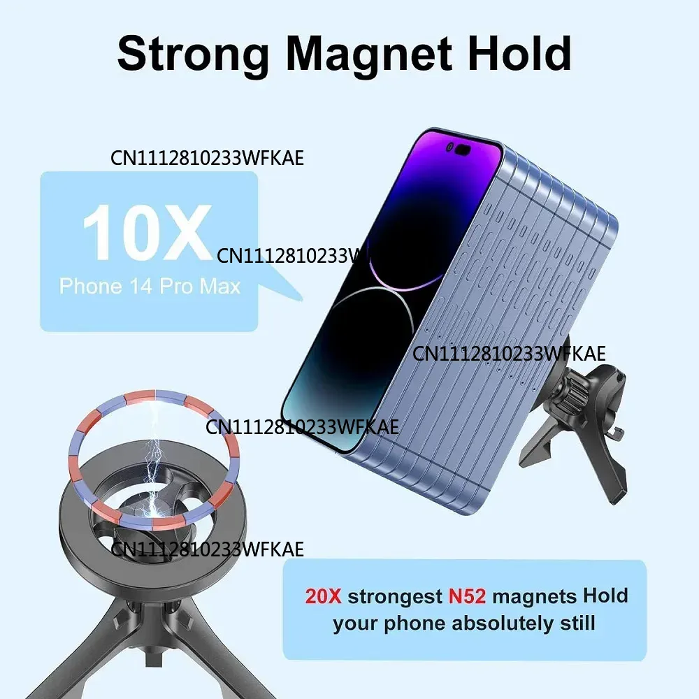 MagSafe対応iPhone 17 Pro Max用、磁石 - Magnetic Phone Holder For Car Vent のレビューと価格